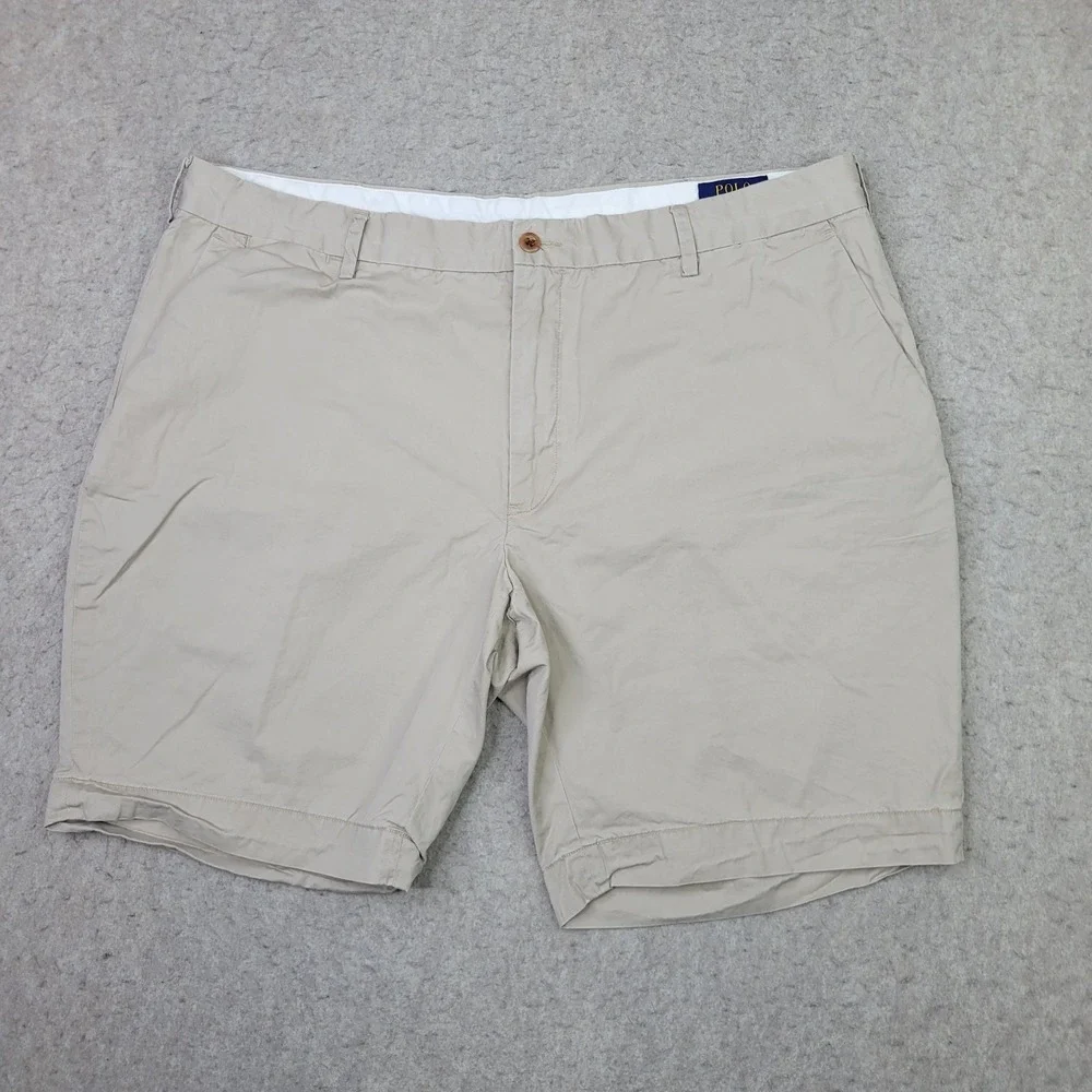 Polo Ralph Lauren‎ Chino Shorts Mens 40 Tan Classic Fit 9